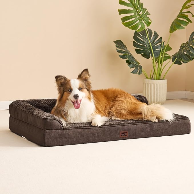 EHEYCIGA Extra Large Dog Bed Othorpedic, Memory Foam XL Dog Bed - Image 8