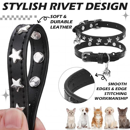 EXPAWLORER Halloween Leather Cat Collar - Image 4