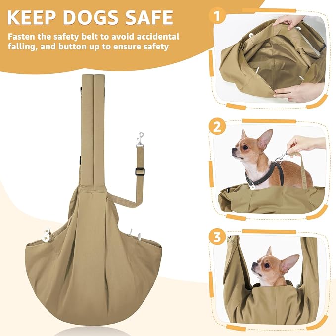 SlowTon Dog Carrier Sling - Image 4