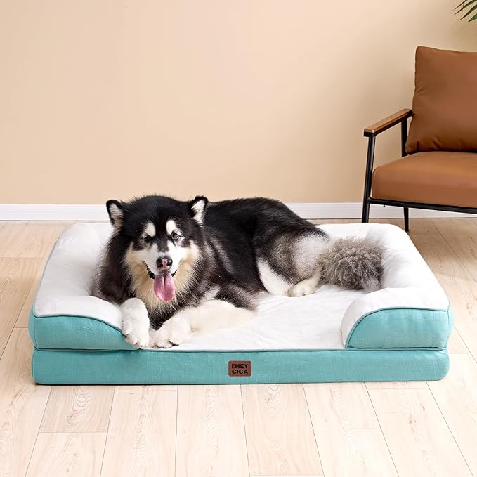 EHEYCIGA Orthopedic Dog Beds for Extra Large Dogs, Waterproof Memory Foam XL - Image 9