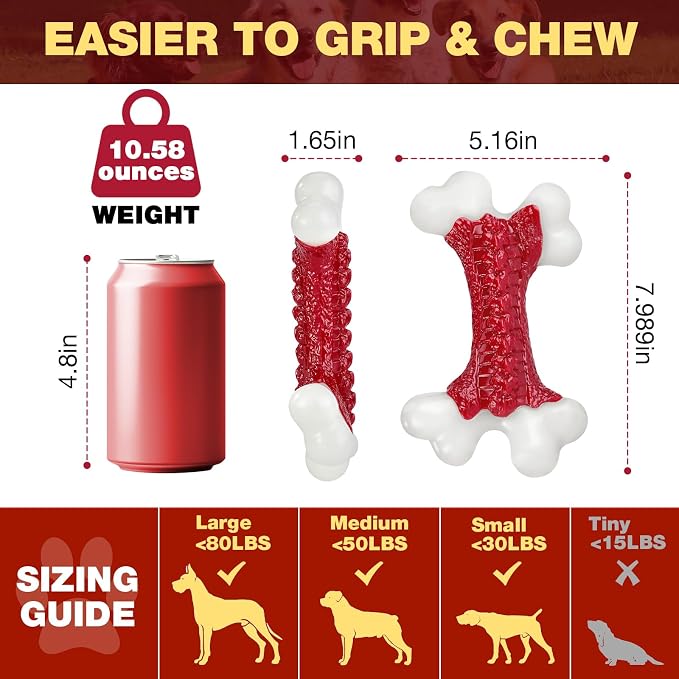 Tough Dog Toys for Aggressive Chewers Large Breed - Image 8