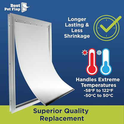 XL Replacement Dog Door Non PVC Flap Fits PetSafe PAC11-11040 - Image 2