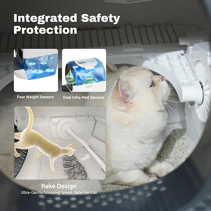 Self Cleaning Litter Box Auto Refill, Automatic Robot Litter Box - Image 6
