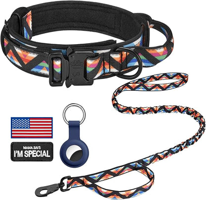 DAGANXI Tactical Dog Collar, Adjustable Military Training Nylon Dog Collar by DAGANXI