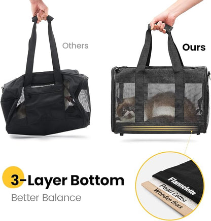 Dog Carrier Soft Sided, Large Cat Carrier - Image 7