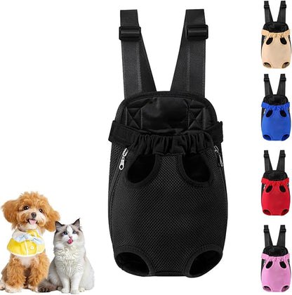 Dog Carrier Backpack, Adjustable Puppy Front Carrier Backpack, Ventilated Dog by nulala