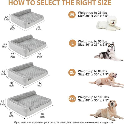BFPETHOME Orthopedic Dog Beds for Large Dogs-Waterproof Sofa Dog Bed - Image 4