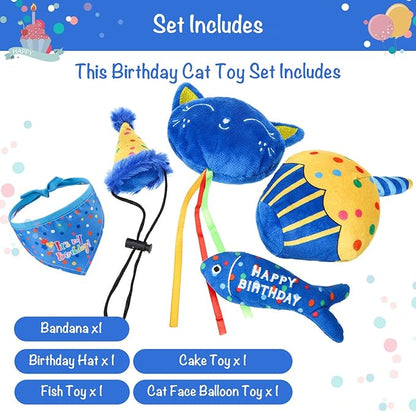 BINGPET Cat Birthday Catnip Toys - Image 5