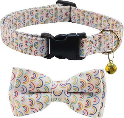Yizepet Dog Collar with Bow Tie- Adjustable pet Collar by Yizepet