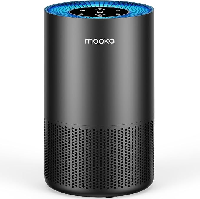 Air Purifiers for Home Large Room Pets Up to 1300 Sq Ft, MOOKA H13 True HEPA by MOOKA