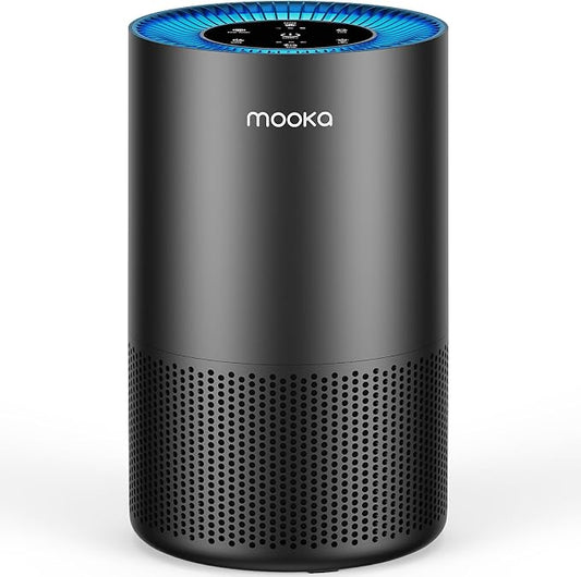 Air Purifiers for Home Large Room Pets Up to 1300 Sq Ft, MOOKA H13 True HEPA by MOOKA