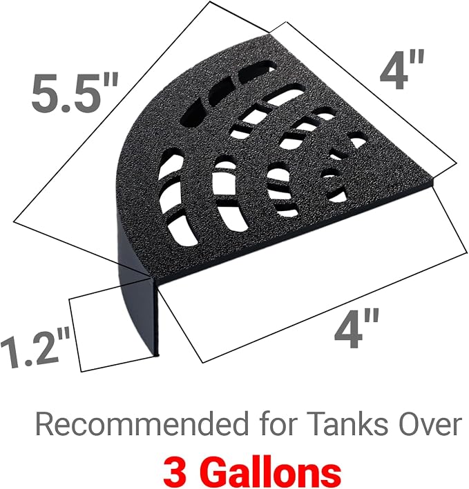 Shrimp Cave 2-Pack – Space-Saving Fan-Shaped Aquarium Cave Decor - Image 6