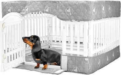 PJYuCien Dog Playpen Bottom Pad and Cover Fits by PJYuGienPetGarden