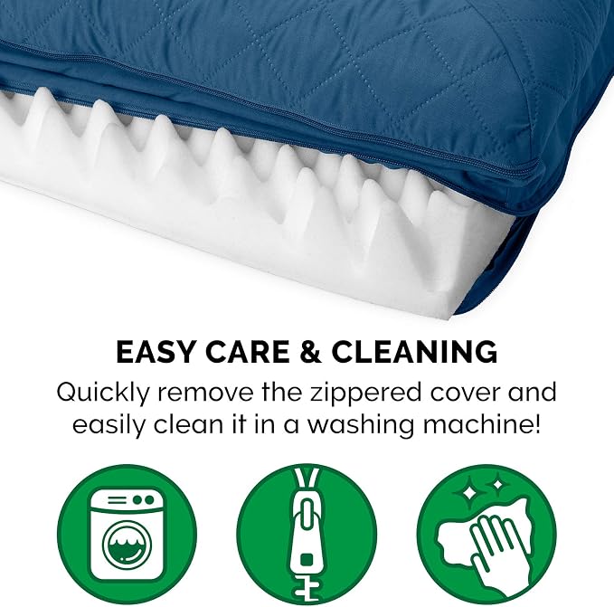 Furhaven Orthopedic Dog Bed for Medium/Small Dogs w/ Removable Bolsters & - Image 8