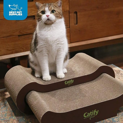 Best Pet Supplies Catify Cat Scratcher, Fun Interactive Scratchers, Claw Safe - Image 6