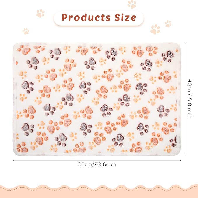 Tegeme 8 Pcs Fleece Dog Blankets - Image 3
