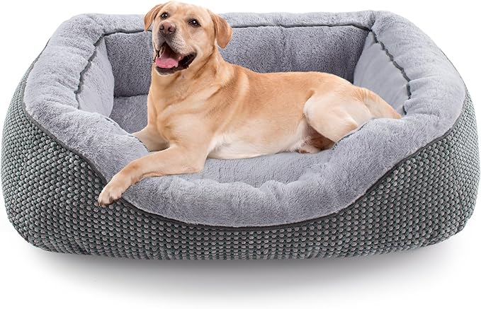 INVENHO Large Dog Beds Large Sized Dog Washable, Orthopedic Warming Soft by INVENHO