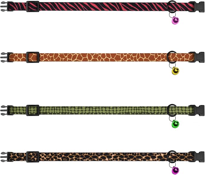 4PCS Breakaway Cat Collars - Image 2