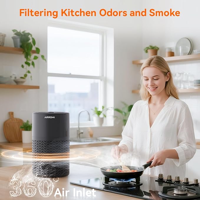 AIRROMI Pets Air Purifier for Home Allergies, - Image 3