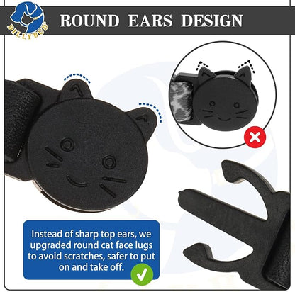 Leather Personalized Breakaway Cat Collar - Image 5