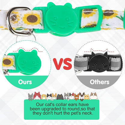 Breakaway Cat Collars with Bell & Cute Pendants - Image 4