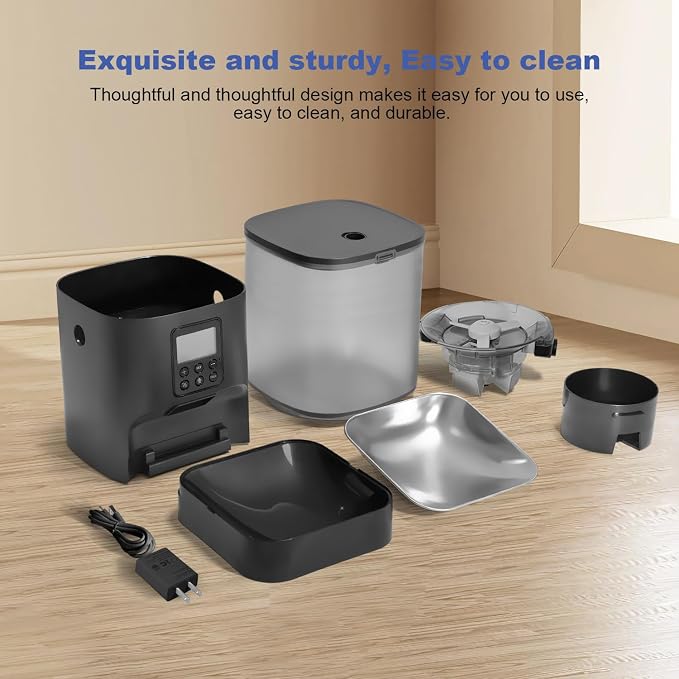 Automatic Cat Feeder, Cat Food Dispenser - Image 6