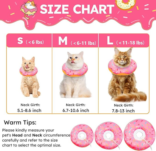 Cat Cone Collar Soft, Cat Recovery Collar - Image 2