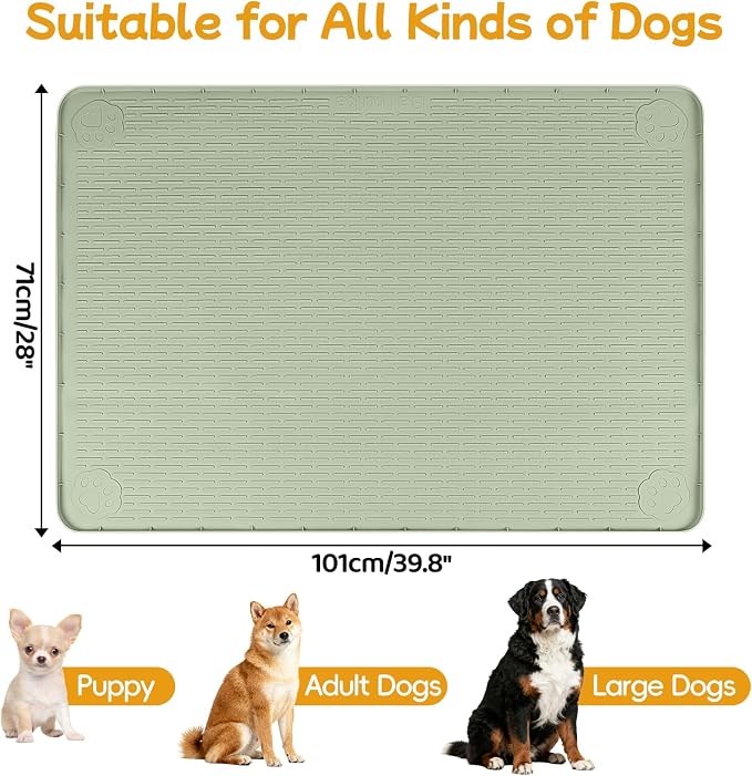 Lanstics Dog Food Mat, Floor Protection - Image 2