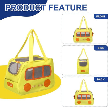Pet Backpack Carrier, Portable and Ventilated, Oxford Cloth, Dogs Cats and - Image 4