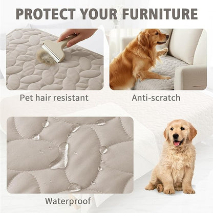 Ameritex Waterproof Pet Bed Cover Anti-Slip Dog Bed Blanket - Image 2
