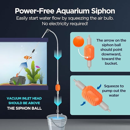 Aquarium Siphon Vacuum & Water Changer Kit - Image 6