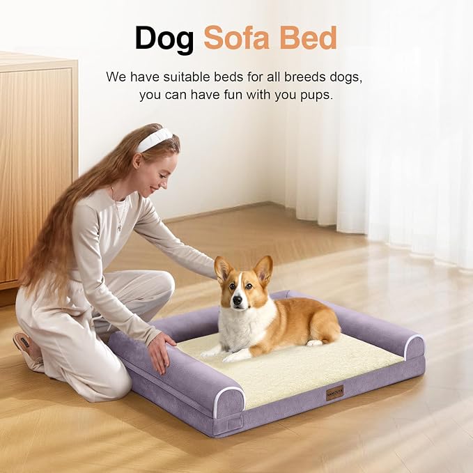 Medium Large Dog Bed Orthopedic Washable: Beds Bolster Medium Large Sized Dog - Image 3