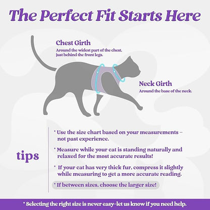 rabbitgoo Cat Harness and Leash Set - Image 2