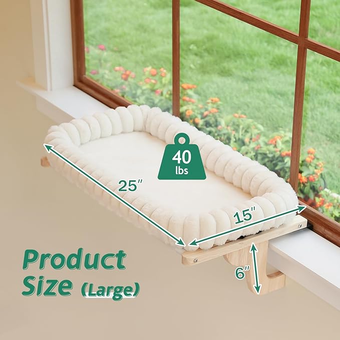 Zakkart SnugCloud Cat Window Perch - Image 7