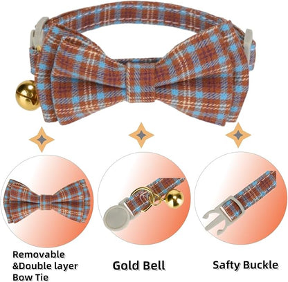 2 Pack Soft Cotton Cat Collars - Image 3