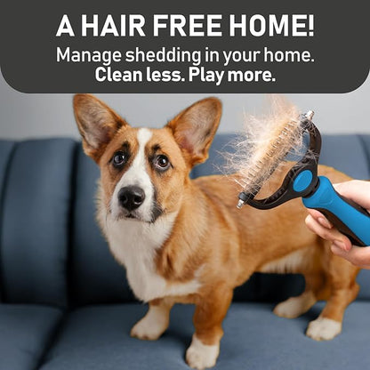 Maxpower Planet Pet Grooming Brush and 2X Grooming Gloves Combo - Image 5