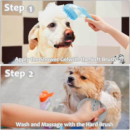 ELEGX Pet Grooming Bath Massage Brush - Image 4