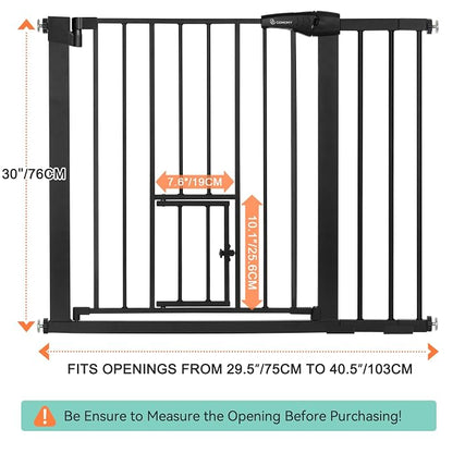 COMOMY Auto Close Baby Gate - Image 7