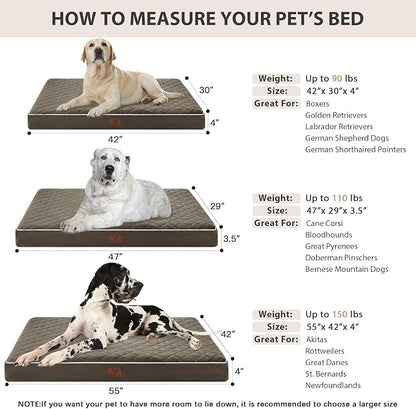 WNPETHOME Orthopedic XL Dog Beds Large Sized Dog, Waterproof Extra Large Dogs - Image 5