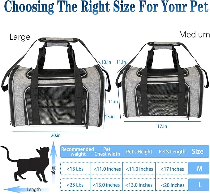 Top tasta Dog Cat Carrier Pet Carriers - Image 6