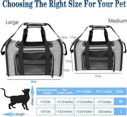 Top tasta Dog Cat Carrier Pet Carriers - Image 6