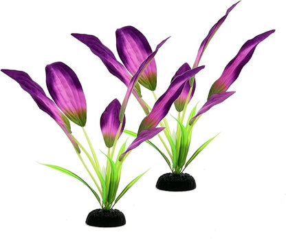 Silk Aquarium Plants for Betta Fish Tank by DVHEY