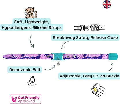 Kittyrama Botanicals Fern Kitten Collar. Award Winning. Hypoallergenic - Image 3