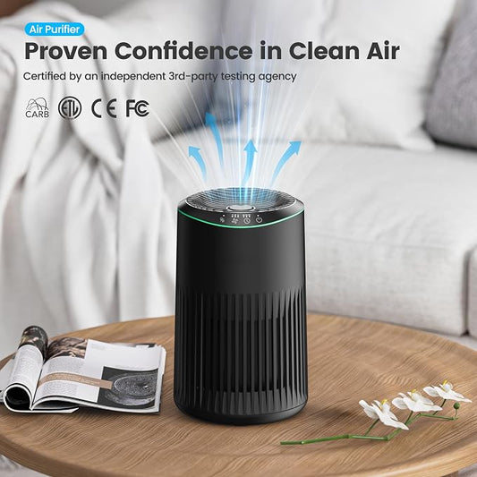 Air Purifiers for Bedroom Home for Smoke Pet Dander Odors, Air Purifier - Image 2