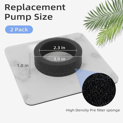 Glass Cat and Dog Water Fountain 90oz/2.7L, SMA-800 Ultra-Quiet Replacement Pump - Image 6