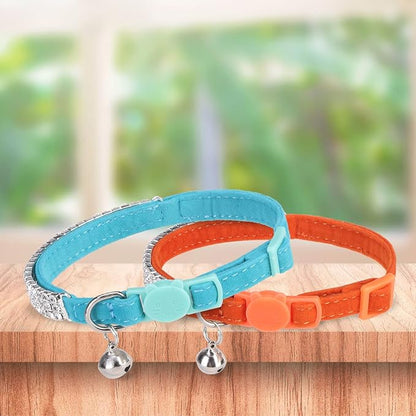 EXPAWLORER Soft Velvet Safe Cat Collars - Image 5