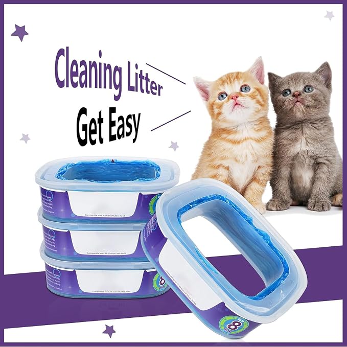 Double Pack Cat Litter Refills by AMAZINK Compatible - Image 5
