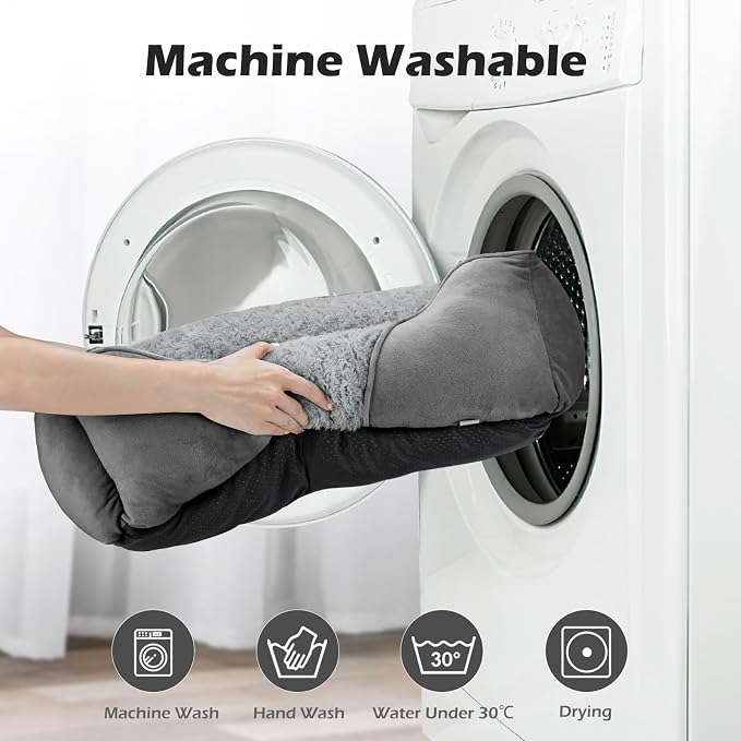 INVENHO Small Dog Bed Rectangle Washable Orthopedic Soft Calming Sleeping - Image 6