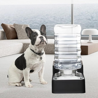 RIZZARI Stainless Steel Pet Water Feeder: 9L Large Gravity Leak-Proof Auto - Image 7