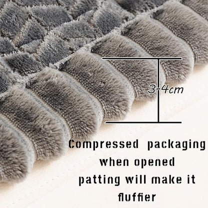 Sofa Cover Fuzzy Couch Cover for Pet, Couch Covers for Dogs Washable Non-Slip - Image 3